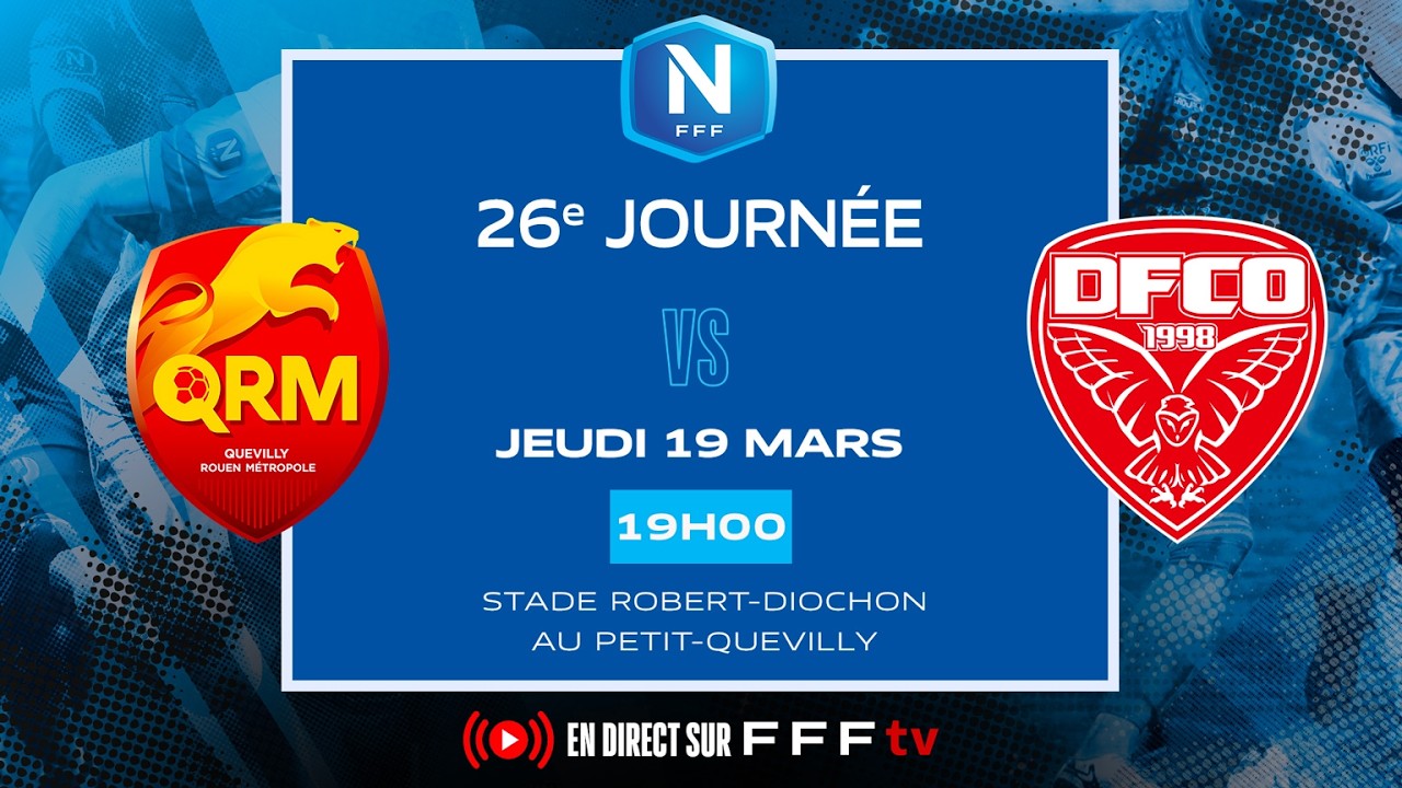 Quevilly   Rouen Métropole vs Dijon Highlights