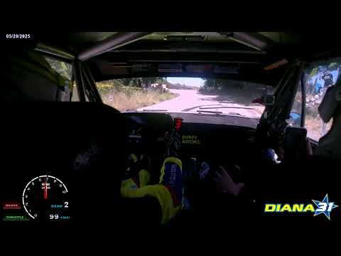 On-board Shakedown Rally Festival Hoznayo 2025