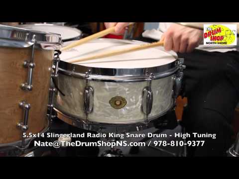 Slingerland Radio King Snare Drum 5.5x14 - The Drum Shop North Shore