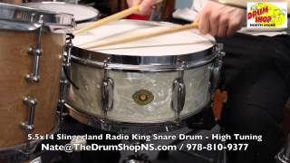 Slingerland Radio King Snare Drum 5.5x14 - The Drum Shop North Shore