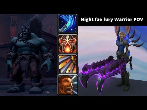 Night Fae Fury Warrior | Mythic Sludgefist | Cooldown management - Guide
