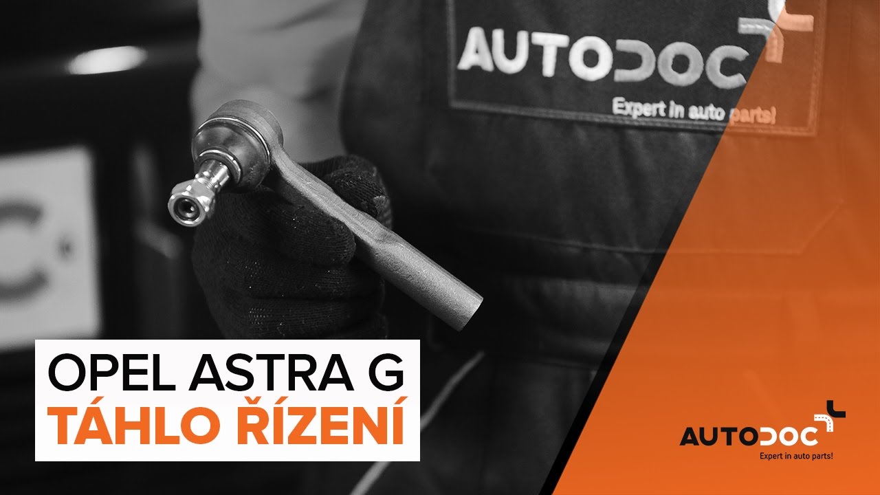 Jak vyměnit kulový čep řízení na Opel Astra G F48 – návod k výměně