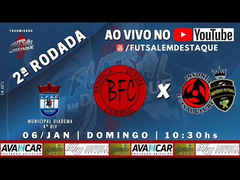 4ª DIVISÃO - MUNICIPAL DIADEMA - INSÔNIA/IMPÉRIO X BENFICA CANHEMA