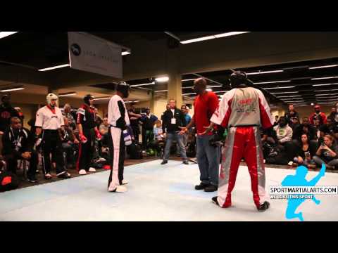 Dejuan Brown vs Luis - Mens Team Sparring - AKA Warrior Cup 2015