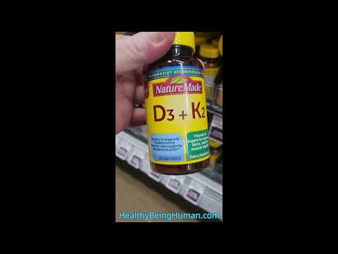LiveGood D3 K2 Review VS Supermarket Natures Made