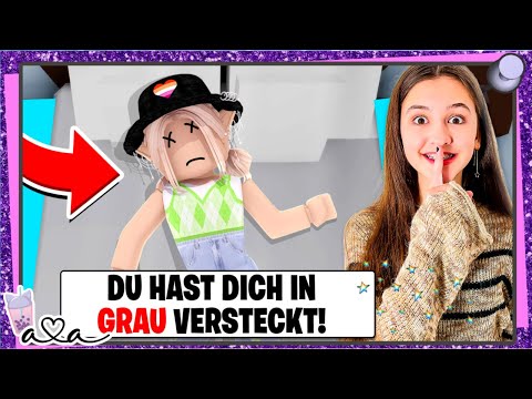 VERSTECKEN SPIELEN IN BROOKHAVEN, ABER du darfst GRAU nicht berühren!!💜 Alles Ava Gaming