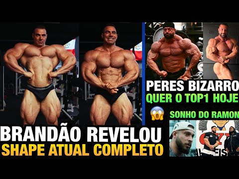 BRAVE: BRANDÃO SHOWS OFF COMPLETE CURRENT SHAPE DURING TREATMENT + RAMON DINO'S DREAM AND MORE