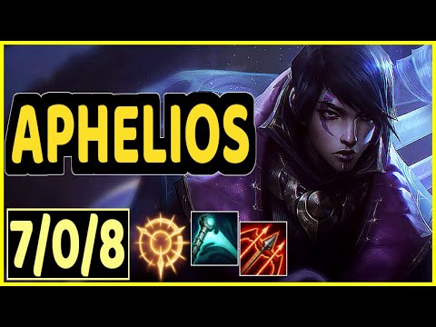HADES (APHELIOS) - 7/0/8 KDA GAMEPLAY - EUW Ranked DIAMOND
