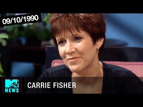 Carrie Fisher on Her Relationship with Her Mother, Debbie Reynolds | MTV News 1990 Full Interview