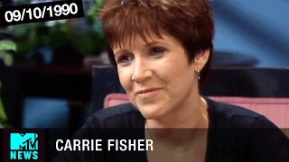 Carrie Fisher on Her Relationship with Her Mother, Debbie Reynolds | MTV News 1990 Full Interview
