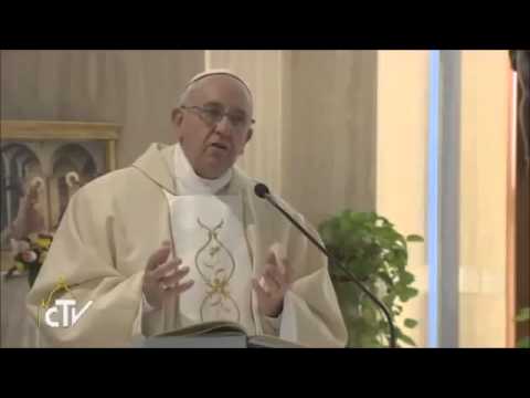 HOMILIA DO PAPA FRANCISCO - 25/03/2014 - Dublado pela Pascom Lapa - SP