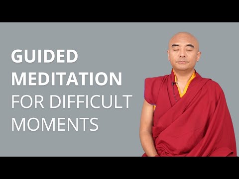 A Guided Meditation for Difficult Moments with Yongey Mingyur Rinpoche