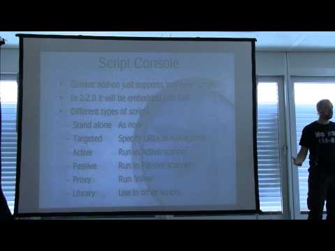 OWASP AppSec EU 2013: OWASP ZAP Innovations