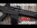 Rock Island Armory brings us an AR-style, box fed shotgun with attitude! Rock Island Armory brings us an AR-style, box fed shotgun with attitude!
