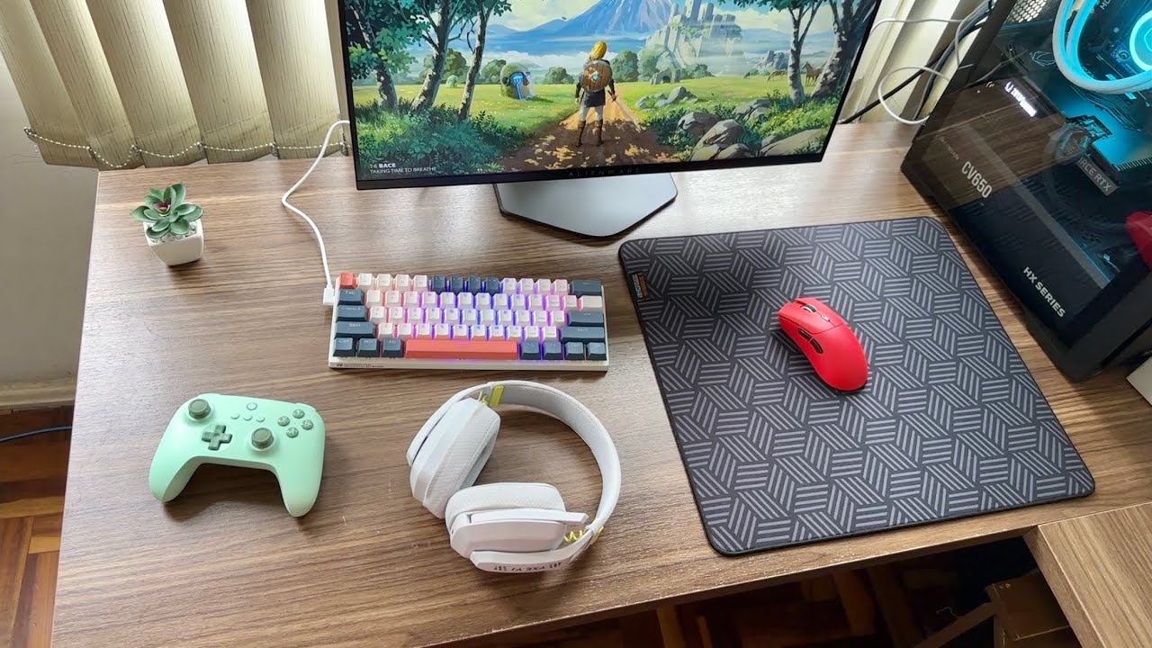 O Setup mais Barato que consegui Montar - Combo de Periféricos do AliExpress