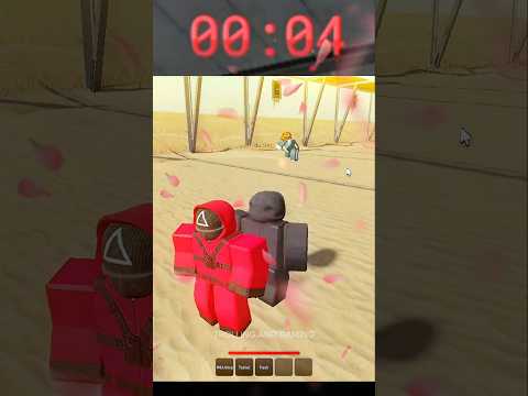 FRONTMAN’s Epic Save from the Guard! 🤯 Squid Game / Shrimp #shorts #roblox #squidgame