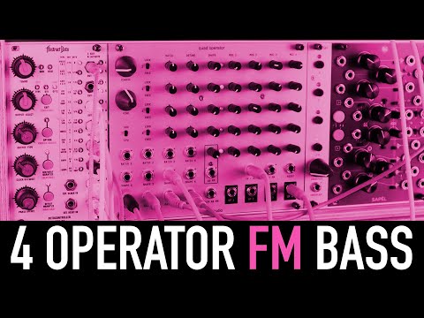 4 Operator FM Bass with the Humble Audio Quad Operator