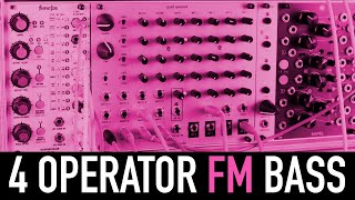 Video thumbnail for 4 Operator FM Bass with the Humble Audio Quad Operator by DivKid