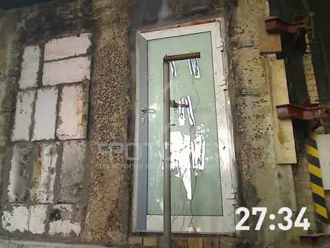 Огневое испытание противопожарной двери EIW 60 минут