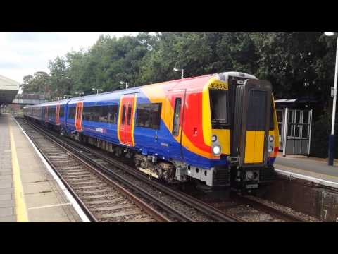 South West Trains: Class 458 533 departs Barnes