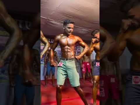 Mr.raipur bodybuilding competition 2022 | nitin sahu bodybuilder | men’s physique athlete |