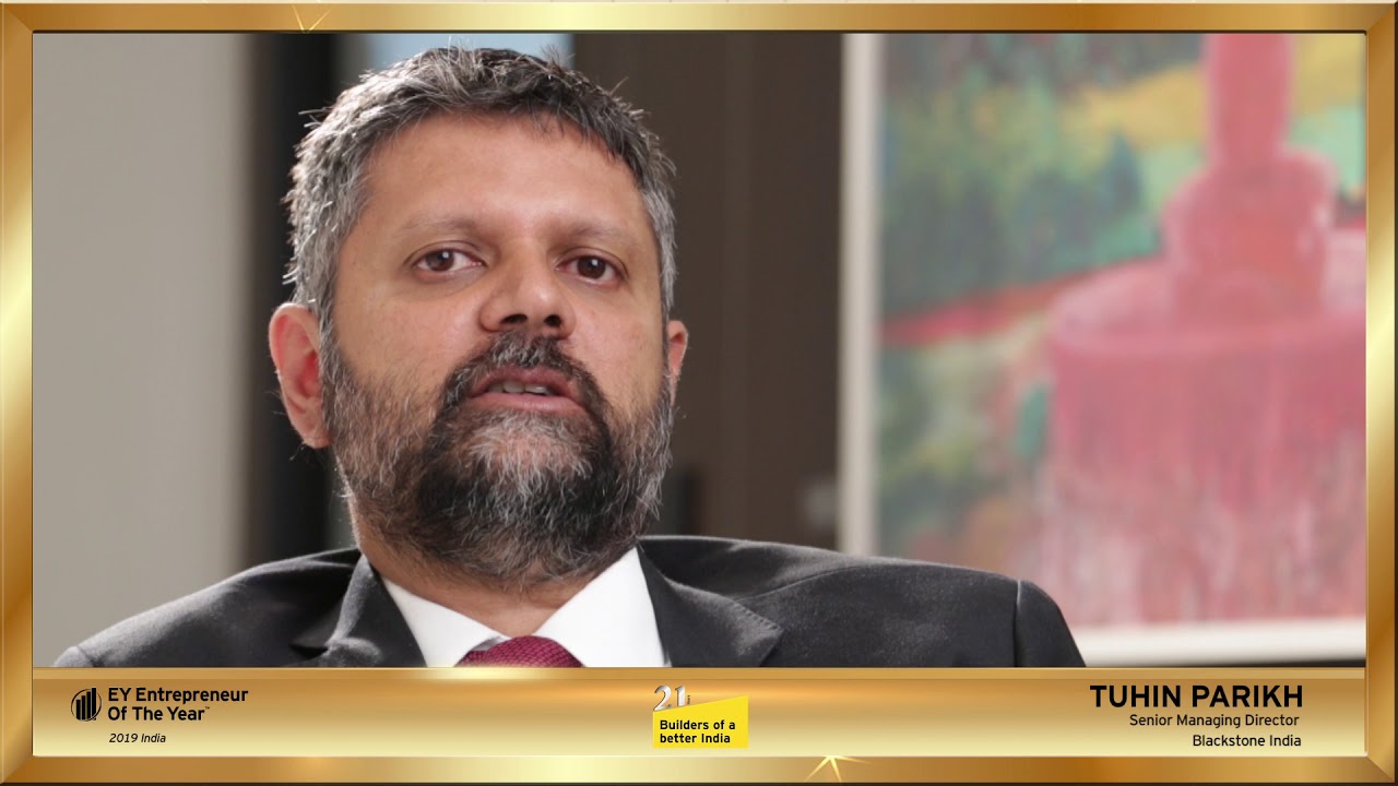 EOY India 2019 'Transformational Impact Person of the Year' Award Tuhin Parikh