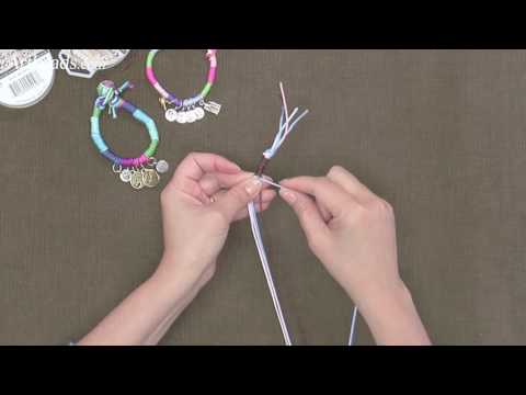 Artbeads Quick Tutorial - Thread Wrapping with Multiple Cords with Cynthia Kimura