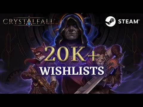 Crystalfall Gameplay Teaser - Upcoming Steampunk ARPG