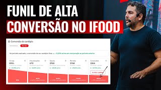 Como ter um funil de vendas de alta conversão no Ifood?