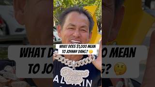 What does $1,000 mean to JohnnyDang ? 🤔 #hiphopnews #celebritylife #texas #moneytalks #shorts