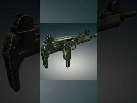 #Uzi Submachine Gun. What's it made of? #shorts