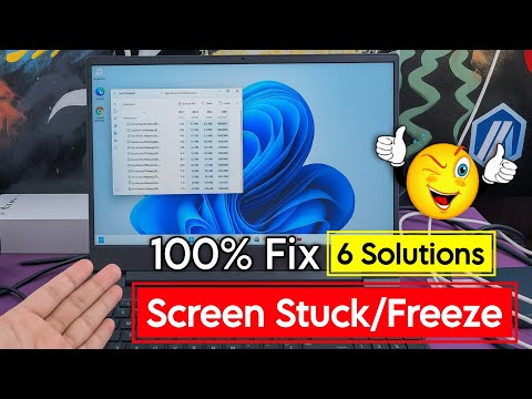 Fix Laptop Screen Freeze Problem | Laptop Screen Stuck | Laptop Screen Freeze & Keyboard Not Working