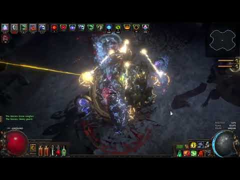 POE 3.16 Carrion 6 Aura Elder Boss Fight