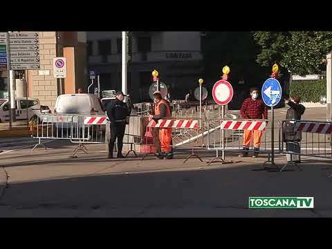 2020-12-27 FIRENZE - CANTIERI PIAZZA LIBERTÀ, DA OGGI SI CAMBIA