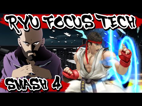 Ryu's Focus Attack Option Select - By GimR - Smash Wii U | SSB4 | Smash 4