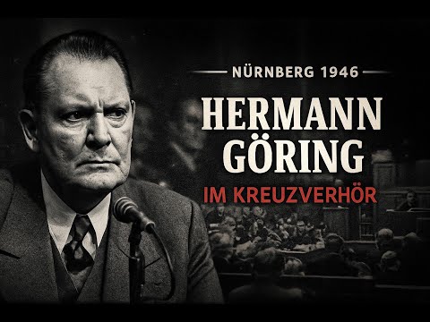 14. März 1946 Hermann Göring im Kreuzverhör – Nürnberg, 14. März 1946 | Originalaufnahmen Teil 2