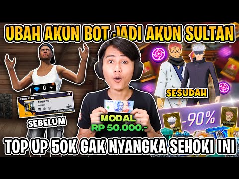 TOPUP YOUR BOT ACCOUNT 50K TO BUY ALL JUJUTSU!! FROM BOT TO SULTAN 😎