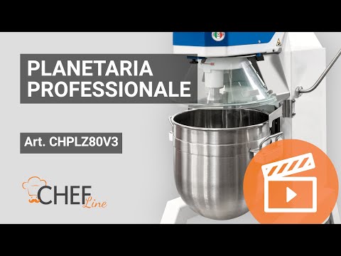 Impastatrice Planetaria Professionale Mod. CHPLZ80V3 - Chefline