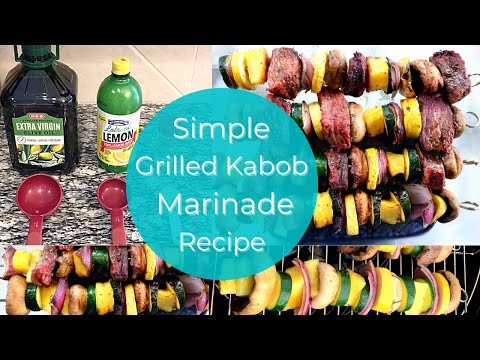 Summer Grilling / Easy Marinade Recipe / Vegetable and...