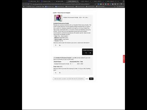 Creating eCommerce AI Agent
