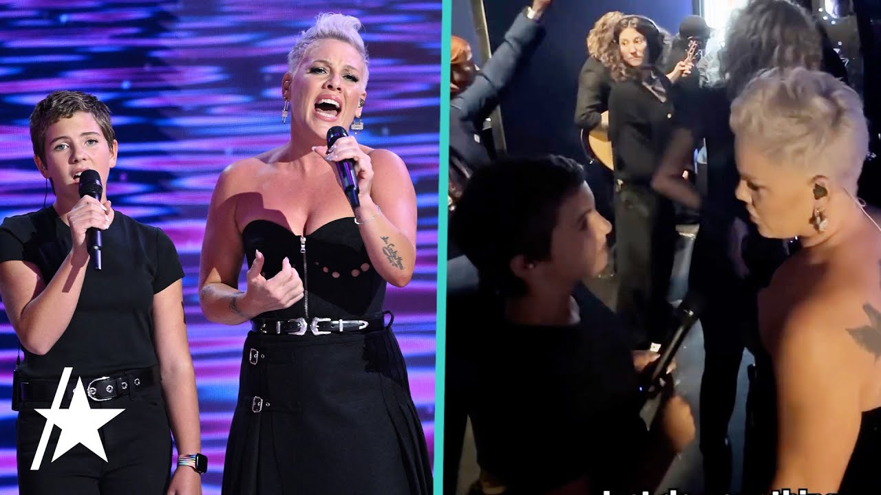 Pink Shares Backstage Pep Talk Before DNC Performance With Daughter Willow