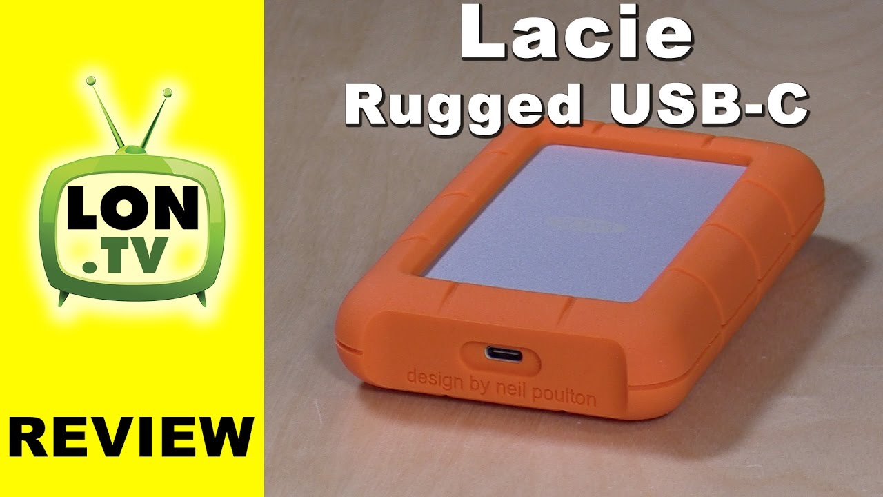Внешний жесткий диск LaCie STFR1000800 1TB LaCie Rugged Mini USB-C 2,5"