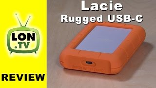 Video thumbnail for LaCie Rugged USB-C External Drive Review - 2TB / 4TB by Lon.TV