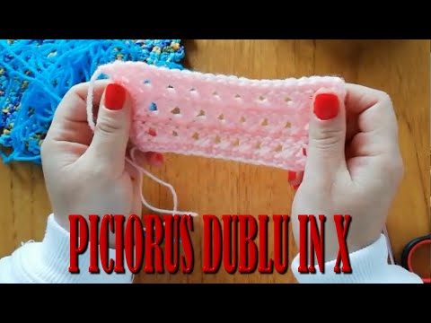 PICIORUS DUBLU IN X - TUTORIAL - FULL HD