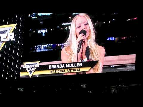Brenda Mullen SINGS Canadian National Anthem at Rogers Centre | VLOG | Monster Jam LIVE!
