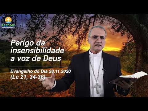 Perigo da insensibilidade a voz de Deus - Evangelho do Dia 28.11.2020 [Dom Walter Jorge]