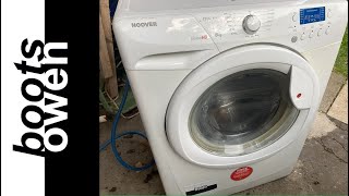 Stuck filter on a washing machine? How to fix: Hoover Vision HD 1200 VHD822