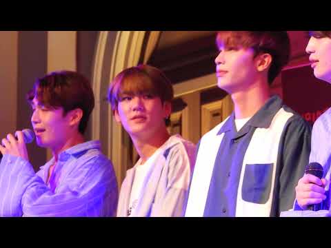 180715 UP10TION [CHASER] Release Event - Finally @VenusFort 1部 (HWANHEE focus)