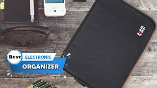 Top 5 Best Electronic Organizers for Travel/Desk/Home/Office & Tablet [Review 2023] -Cords Organizer