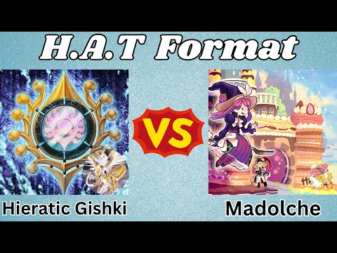 Hieratic Gishki Vs Madolche! | HAT Format Replay Review! | (2014 Yu-Gi-Oh! WCQ)